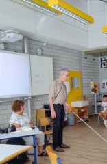 Besuch vom Blindenwerk Besuch vom Blindenwerk